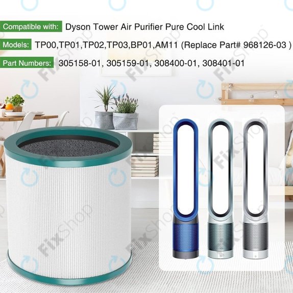 Dyson Purifier Cool-series, Pure Cool-series - HEPA-Filter (Aktivkohle)