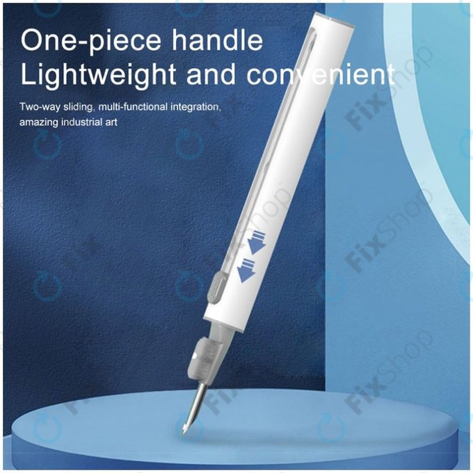 Reinigungsstift zur Reinigung von Telefonen und Kopfhörern (Weiß)