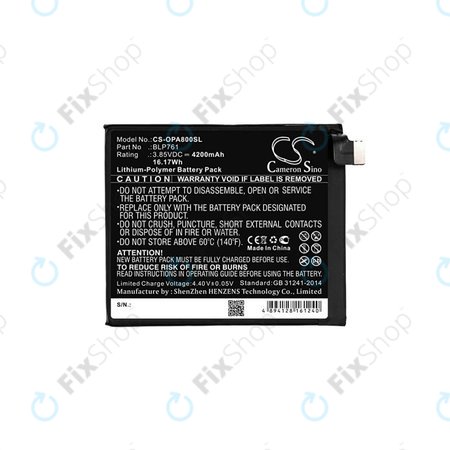 OnePlus 8 - Akku Batterie BLP761 4200mAh HQ