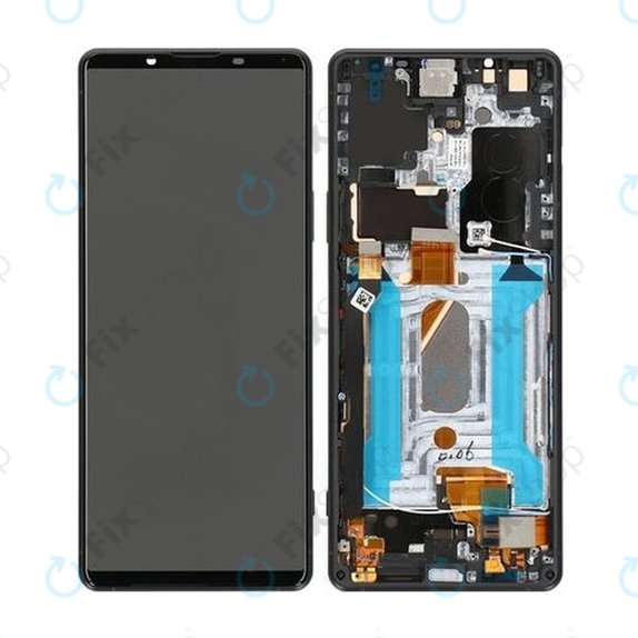 Sony Xperia 1 III - LCD Display + Touchscreen Front Glas - A5032173A Genuine Service Pack