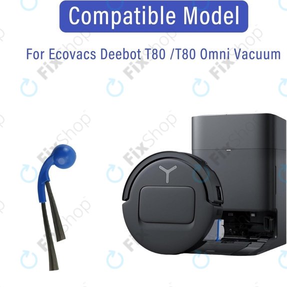 Seitenbürste, 2 Stk. für Ecovacs Deebot T80 Omni, T80