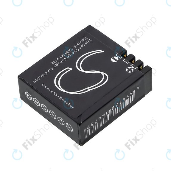 Akku batterie für SJCAM SJ4000, SJ5000, 900mAh, Li-Ion, 3.7V, SJ4000B, HQ