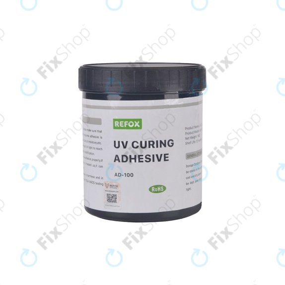 Refox AD-100 - UV-Härtendes Wasserdichtes Klebemittel (1kg)