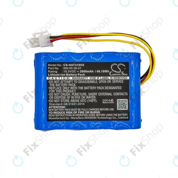 Gardena R100Li-series, Husqvarna 300, 400-series - Akku Batterie 584 85 28-01 2600mAh HQ