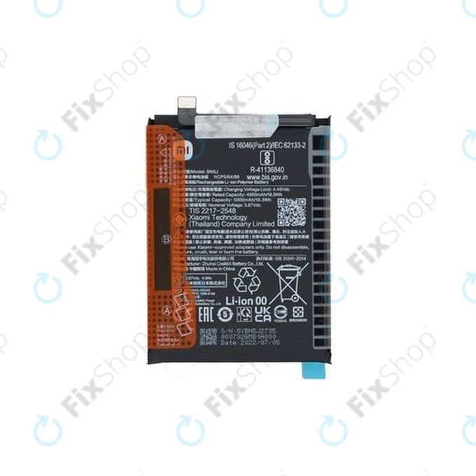 Xiaomi Poco X5 - Akku Batterie BN5J 5000mAh - 46020000F41Y Genuine Service Pack