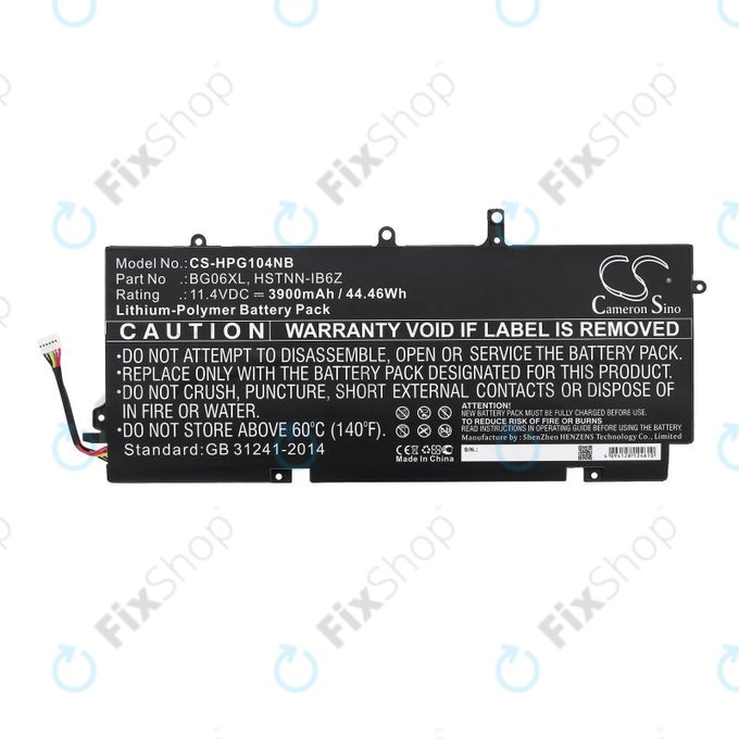 Akku batterie für HP Elitebook 1040 G3, 3900mAh, Li-Pol, 11.4V, BG06XL, HQ