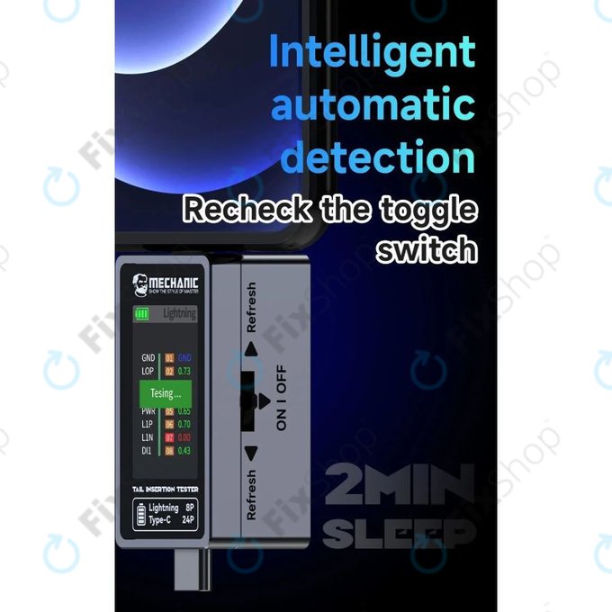 Mechanic T-824 - Ladeanschluss-Tester