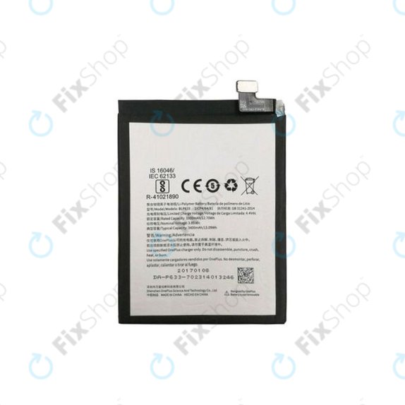 OnePlus 3T - Akku Batterie BLP633 3400mAh
