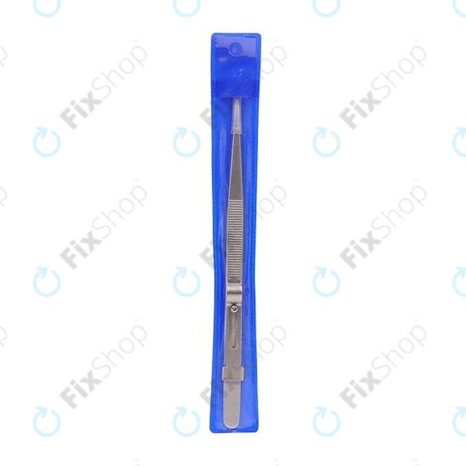 Professionelle Pinzette aus rostfreiem Stahl - gerade Spitze (163 mm)