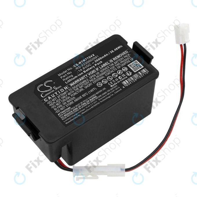 Rowenta RR7774, RR7755, Tefal RG7765 - Akku Batterie RS-2230002091 Li-Ion 14.8V 2600mAh HQ