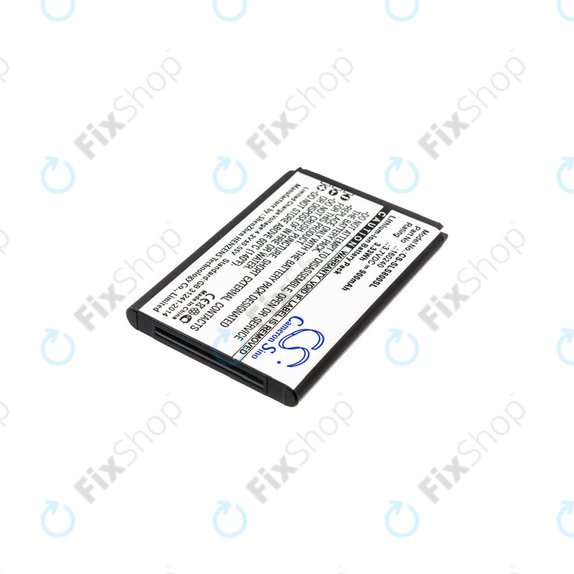 Batterie für Steelseries 61298rx, Siberia 840, 900mAh, Li-Ion, 3.7V, 160240, HQ
