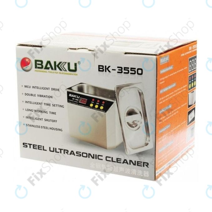 Baku BK-3550 - Edelstahl-Ultraschallreiniger - 0.5L