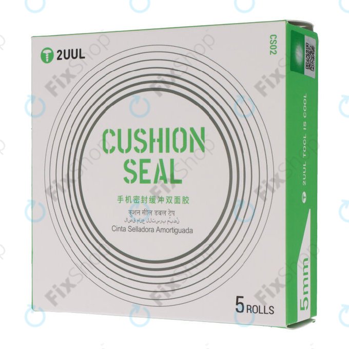 Schaum-Dichtband für Displayrahmen und Rückglas, 2UUL CS02, (5mm, 5Stk.)