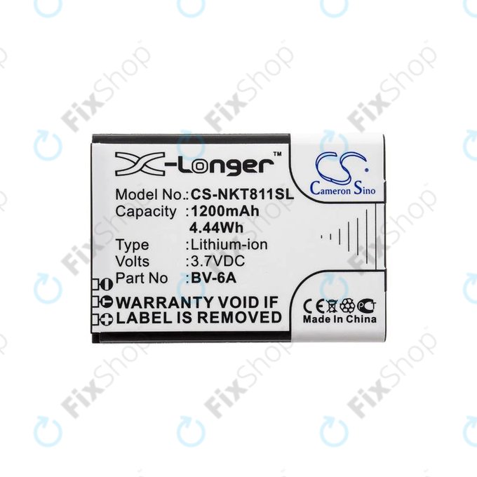Nokia 8110 TA-1048 TA-1059 - Akku Batterie BV-6A 1200mAh HQ