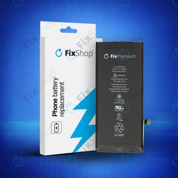 Akku Batterie für iPhone XR, 2942mAh, FixPremium