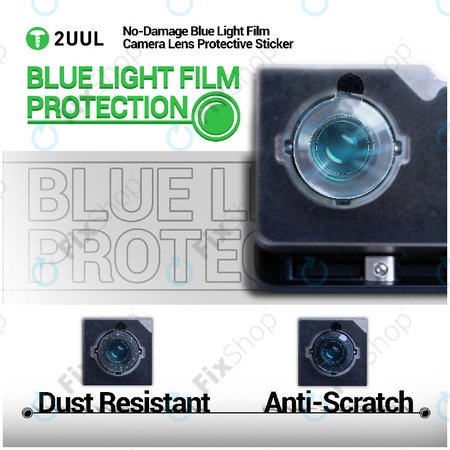 Kamera-Linsenschutzaufkleber (Blaulichtfilter), 2UUL DA33, 500 Stk./Packung