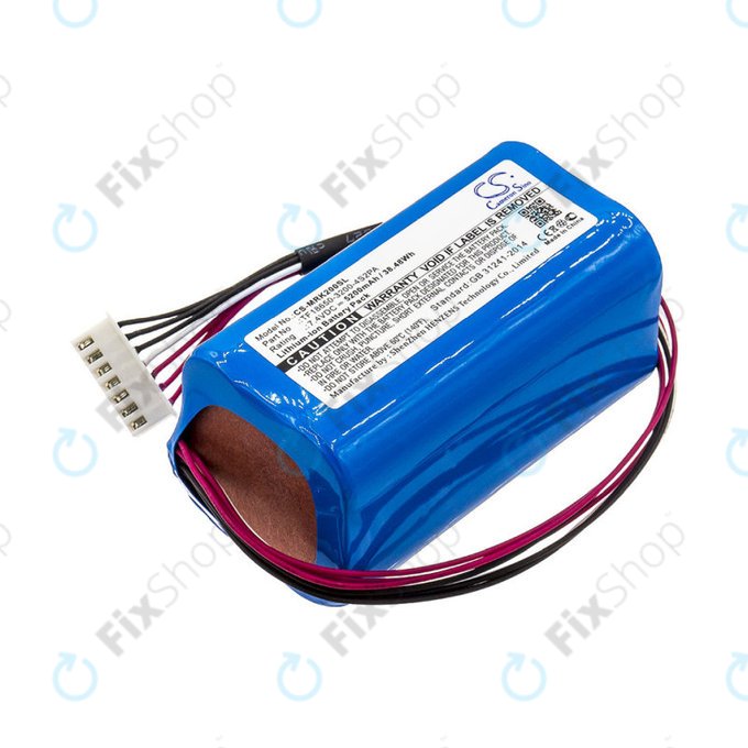 Batterie für Marshall Kilburn II, 5200mAh, Li-Ion, 7.4V, TF18650-3200-4S2PA, HQ