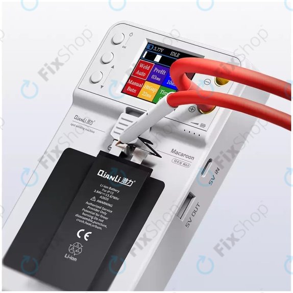 QianLi Macaron Max - Mikro-PunktschWeißgerät-Set für Akku-Flex-Reparatur (iPhone 11 - 14 Pro Max)