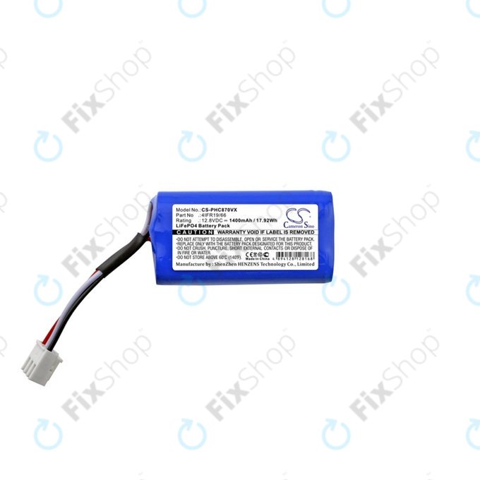 Severin Chill RB7022, RB7025, RB-7025, RB7720 - Akku Batterie 4404048 LiFePO4 12.8V 1400mAh HQ