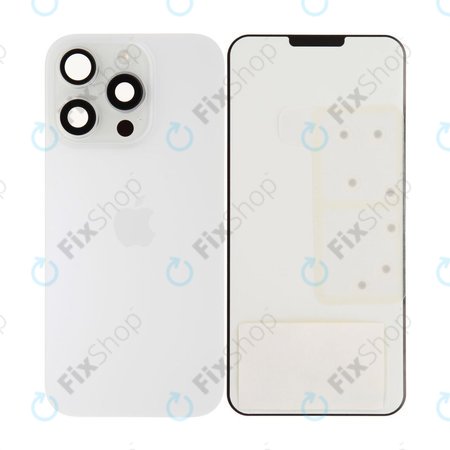 Backcover Glas für iPhone 16 Pro | White Titanium | 661-42723 | Genuine Apple