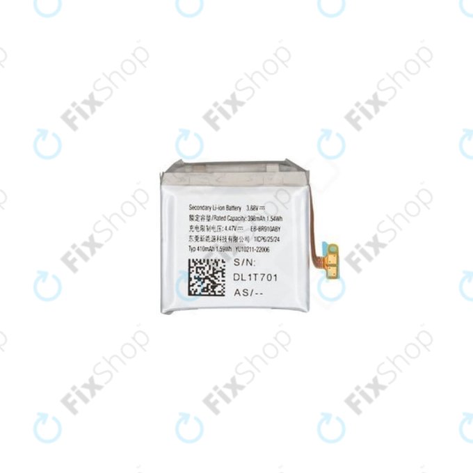 Samsung Galaxy Watch 5 44mm R910, R915 - Akku Batterie EB-BR910ABY 410mAh - GH43-05114A Genuine Service Pack