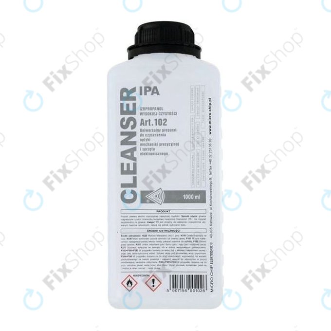 Cleanser IPA - 100% Isopropylalkohol (1000ml)
