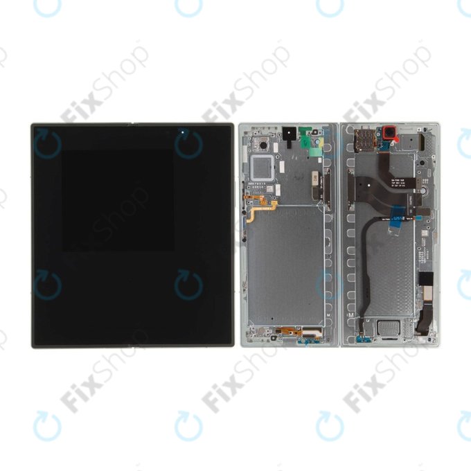 Samsung Galaxy Z Fold 7 F966B - LCD Display + Touchscreen Front Glas + Rahmen (Mint) OLED