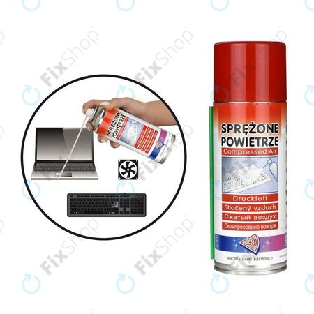 Micro Chip Electronic - Druckluftspray (entflammbar) - 600ml