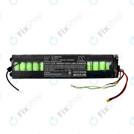 Akku batterie für Xiaomi 1s, Essential, M365, Mi Scooter 3, 7800mAh, Li-Ion, 36V, NE1003-H, HQ