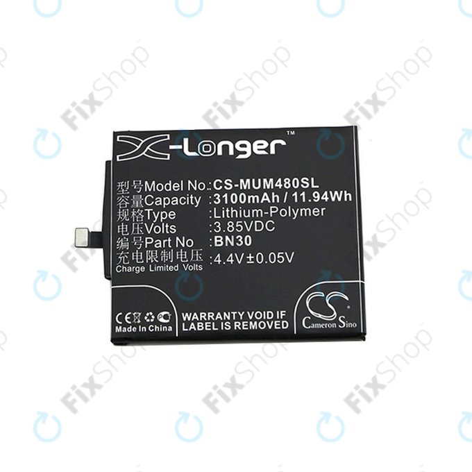 Xiaomi Redmi 4A - Akku Batterie BN30 3100mAh HQ