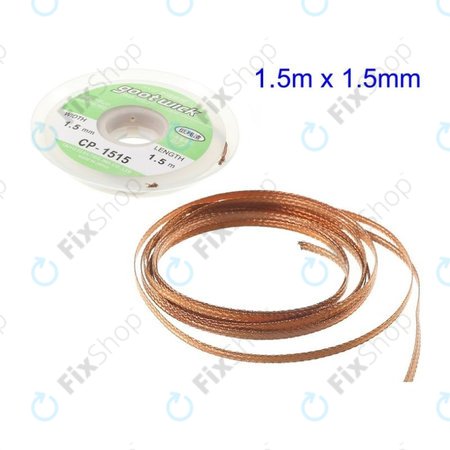 Goot CP-1515 - Konventionelle Entlötdochte - 1.5mm