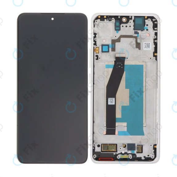 Xiaomi 14T 2406APNFAG - LCD Display + Touchscreen Front Glas + Rahmen (Titan Gray) OLED