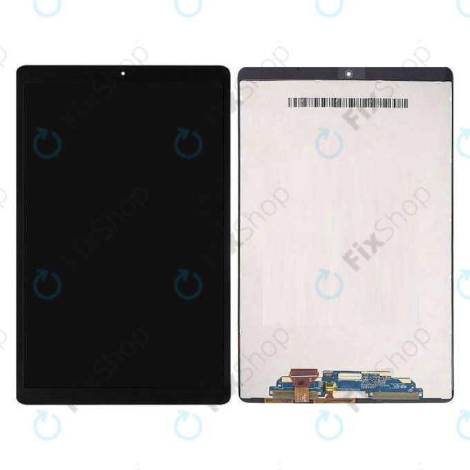 Samsung Galaxy Tab A 10.1 (2019) T510, T515 - LCD Display + Touchscreen Front Glas (Black) - GH82-19563A, GH82-19850A Genuine Service Pack