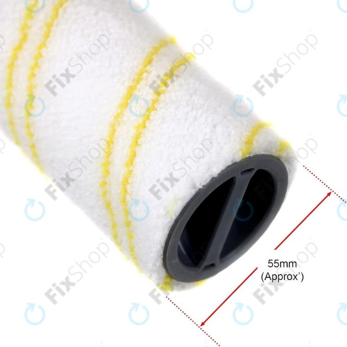 Kärcher FC 3, FC 5, FC 7 - Rollensatz für alle Oberflächenarten (Gelb)