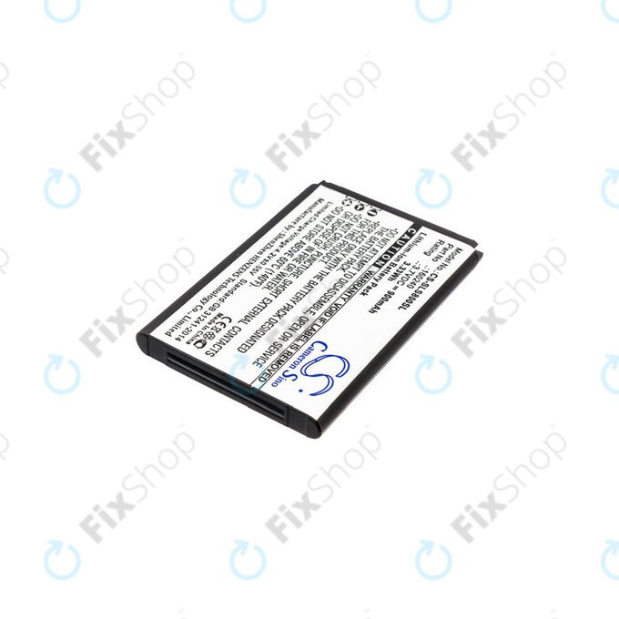 Batterie für Steelseries 61298rx, Siberia 840, 900mAh, Li-Ion, 3.7V, 160240, HQ