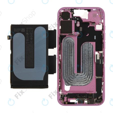 Mittelrahmen mit Batterie für iPhone 16 Plus | Pink | ZD076-00686 | Genuine Apple