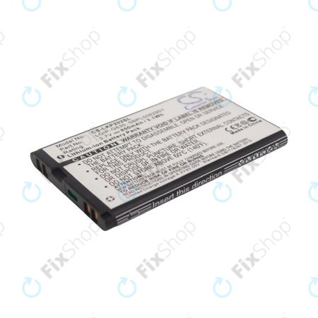 Batterie für LG KG120, 850mAh, Li-Ion, 3.7V, LGIP-G830, HQ