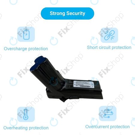 Philips SpeedPro Max, SpeedPro Max Aqua - Akku Batterie 18650HE2 Li-Ion 25.2V 2400mAh