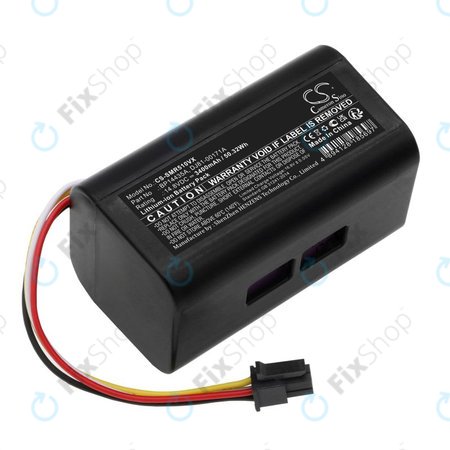Akku batterie für Samsung PowerBot-E, Eureka i5, Midea i5, i9, 3400mAh, Li-Ion, 14.8V, BP14435A, HQ