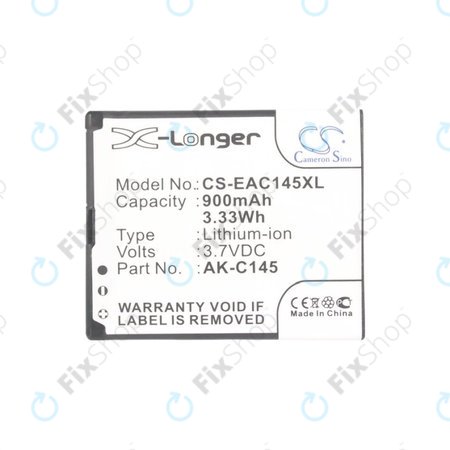 Aligator A420, V500, V550, Auro C2030, Bea-fon C250, C260, Telme C145, C145B, Texet TM-D222, Winner WG7 - Akku Batterie AK-C145, C250, TM-D222 900mAh HQ