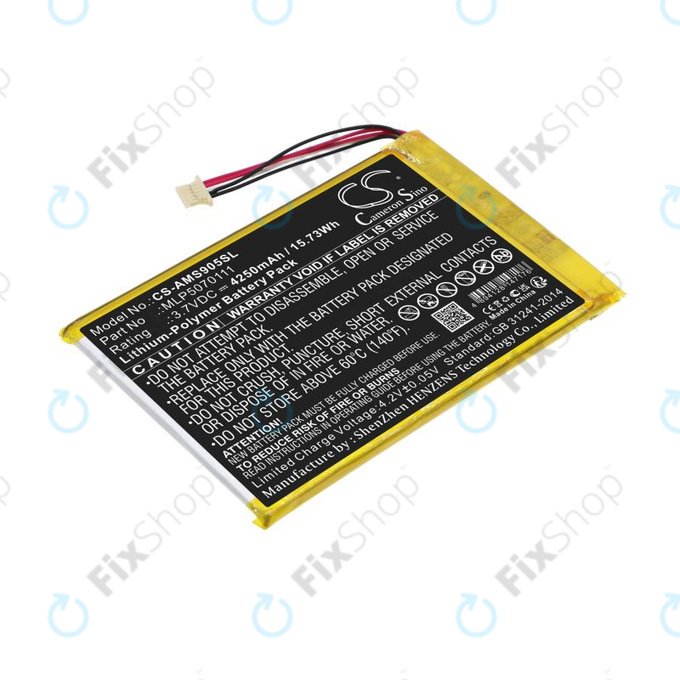 Akku batterie für Autel MaxiSys Mini, MaxiIM IM508, MS905, 4250mAh, Li-Pol, 3.7V, MLP5070111, HQ