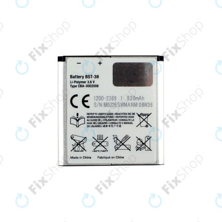 Sony Ericsson C902 - Akku Batterie 930mAh