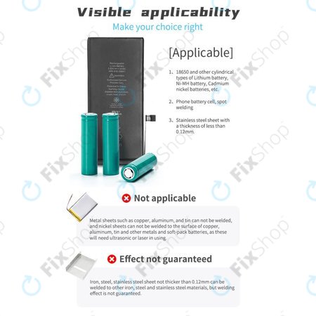 QianLi Macaron - Mikro-Punktschweißgerät-Set für Akku-Flex-Reparatur (iPhone 11 - 12 Pro Max)