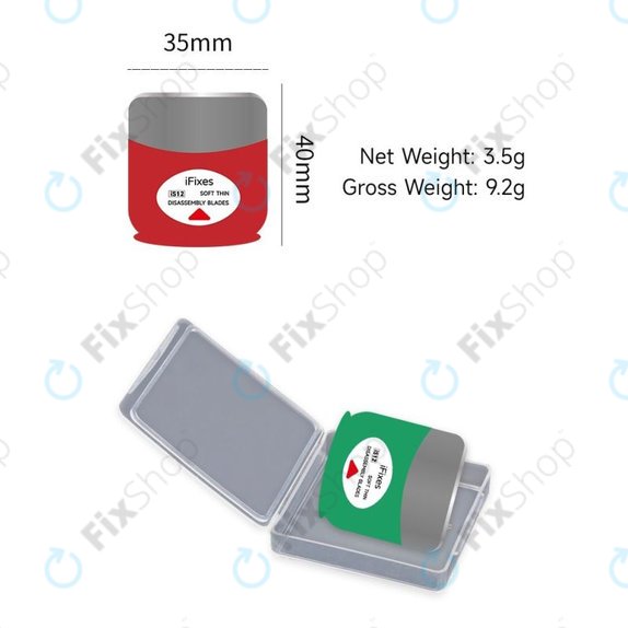 iFixes iS12 - dünne Öffnungs-Klingen, 0.15mm, Set 4 Stk.