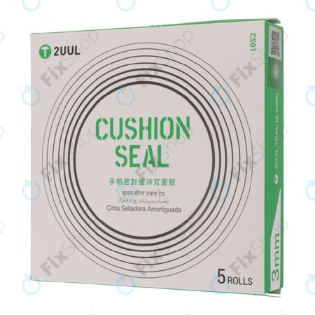 Schaum-Dichtband für Displayrahmen und Rückglas, 2UUL CS01, (5mm, 3Stk.)