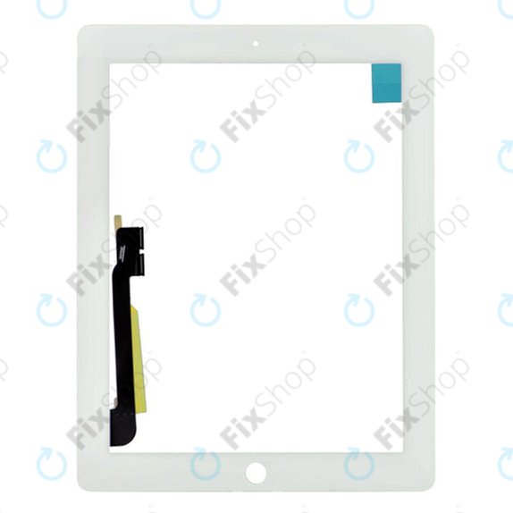 Touchscreen-Glas für iPad 3, iPad 4, White
