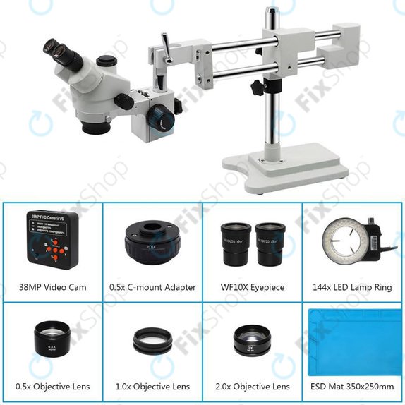 Mikroskop FX179 - 38MP-Kamera, HDMI