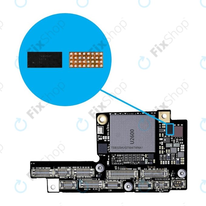 Apple iPhone 8, 8 Plus, X - Touchscreen Glas Controller IC U5600