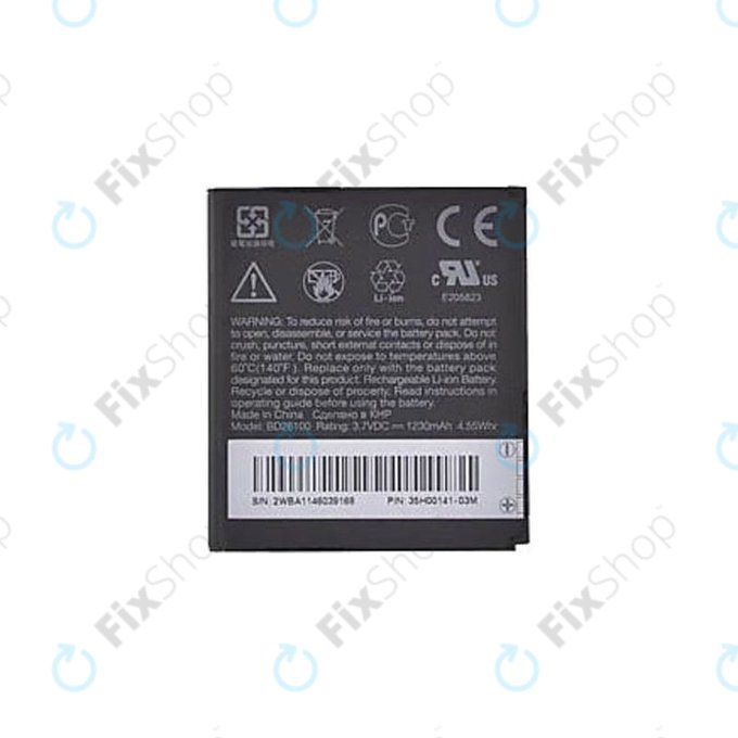 HTC Desire HD - Akku Batterie BD26100 1230mAh