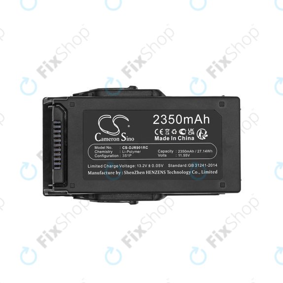 Akku batterie für DJI Mavic Air, 2350mAh, Li-Pol, 11.55V, CP.PT.00000119.01, HQ